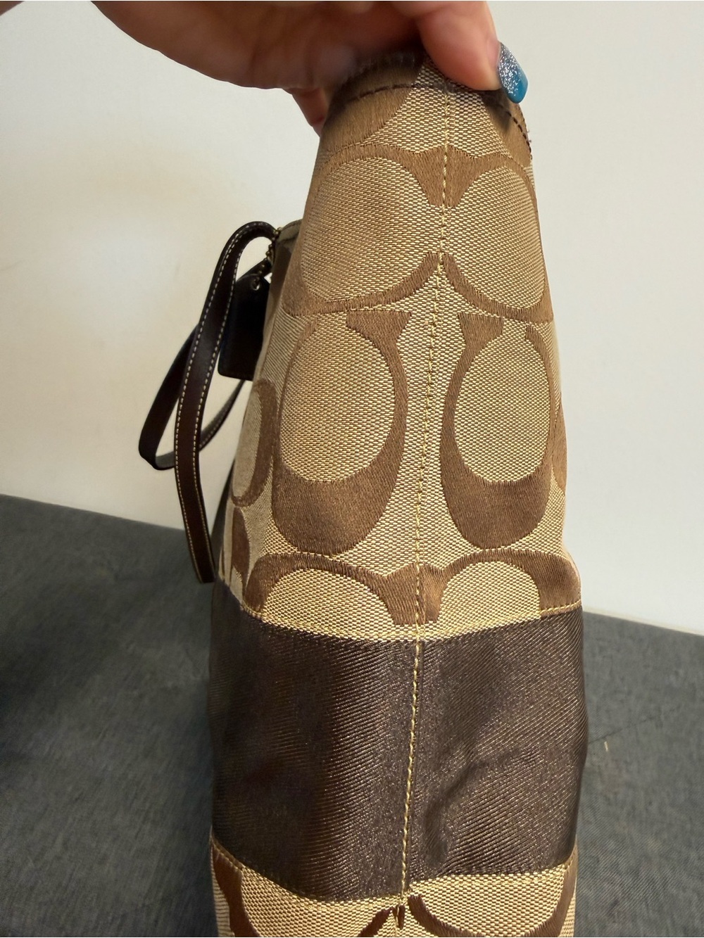 Coach Legacy Stripe Tote 11099 - Picture 2 of 15